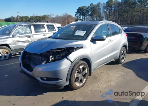 2018 Honda Hr-V Ex-L из США, поврежденный, VIN 3CZRU6H73JM704119